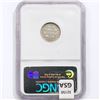 Image 2 : 1854 Seated Liberty Dime NGC XF45 Arrows
