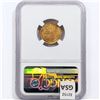 Image 2 : 1944-D Wheat Cent NGC MS67 RD