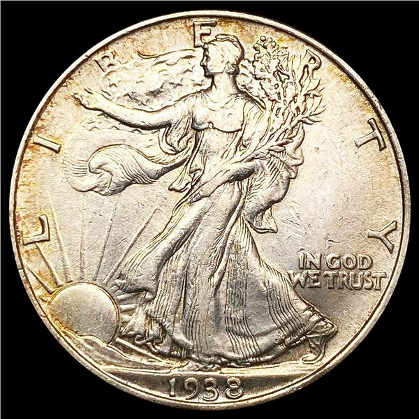 1938 Walking Liberty Half Dollar NEARLY