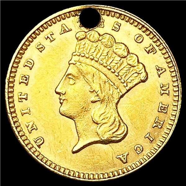 1874 Rare Gold Dollar CLOSELY UNCIRCULATED