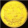 Image 2 : 1855-C TY2 Rare Gold Dollar CHOICE BU