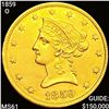 Image 1 : 1859-O $10 Gold Eagle UNCIRCULATED