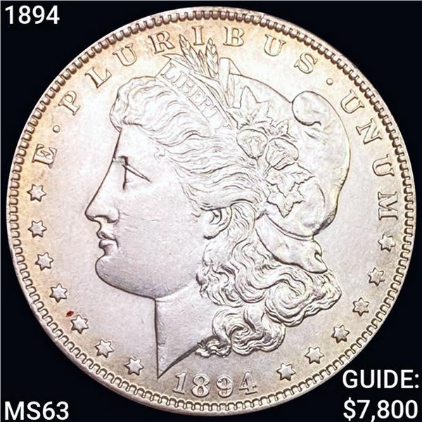 1894 Morgan Silver Dollar CHOICE BU
