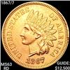 Image 1 : 1867/7 Indian Head Cent CHOICE BU RD