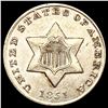 Image 1 : 1851 Silver Three Cent CLOSELY UNCIRCULATED