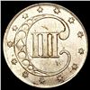 Image 2 : 1851 Silver Three Cent CLOSELY UNCIRCULATED