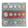 Image 1 : 1956-1964 US Mint UNC Coin Sets (15 Coins)