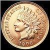 Image 1 : 1908 RD Indian Head Cent UNCIRCULATED
