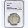 Image 1 : 1834 Capped Bust Half Dollar NGC AU55