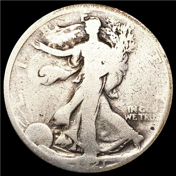 1921 Walking Liberty Half Dollar NICELY