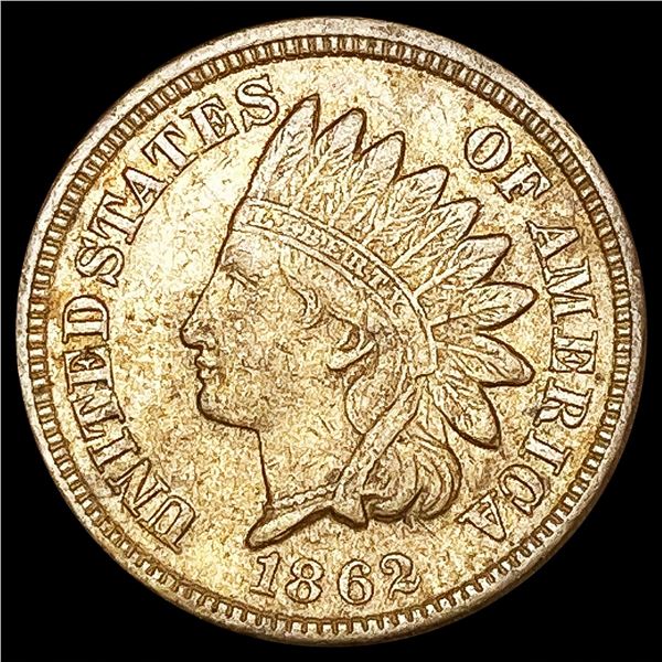 1862 Indian Head Cent CLOSELY UNCIRCULATED