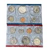 Image 1 : 1980 US Mint UNC Coin Set (12 Coins)