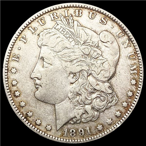 1891-O Morgan Silver Dollar NEARLY UNCIRCULATED