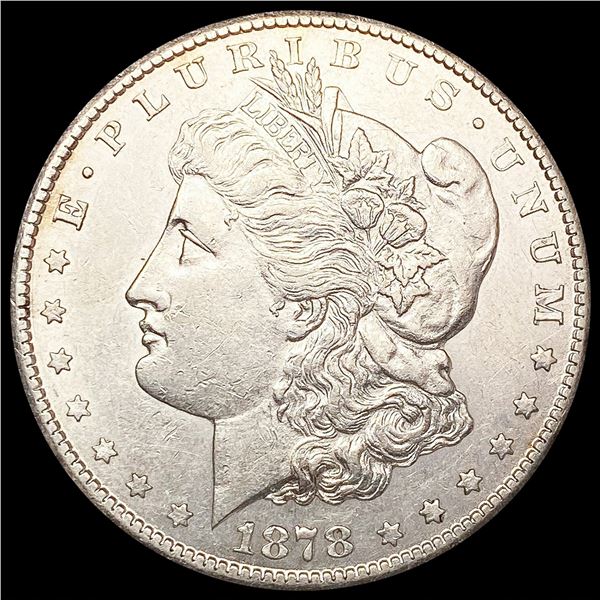 1878-CC Morgan Silver Dollar CLOSELY UNCIRCULATED