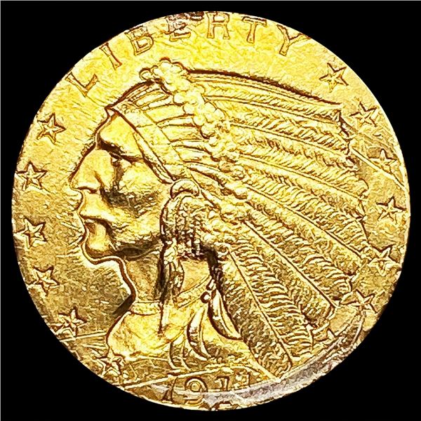 1911 $2.50 Gold Quarter Eagle CLOSELY