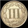 Image 2 : 1881 Nickel Three Cent CLOSELY UNCIRCULATED