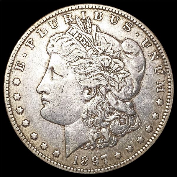 1897-O Morgan Silver Dollar NEARLY UNCIRCULATED