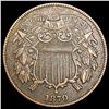 Image 1 : 1870 Two Cent Piece LIGHTLY CIRCULATED