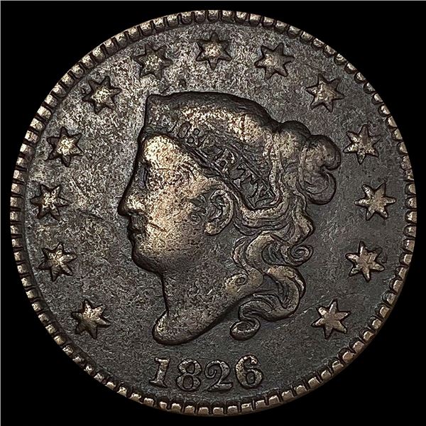 1826 Large Cent NICELY CIRCULATED