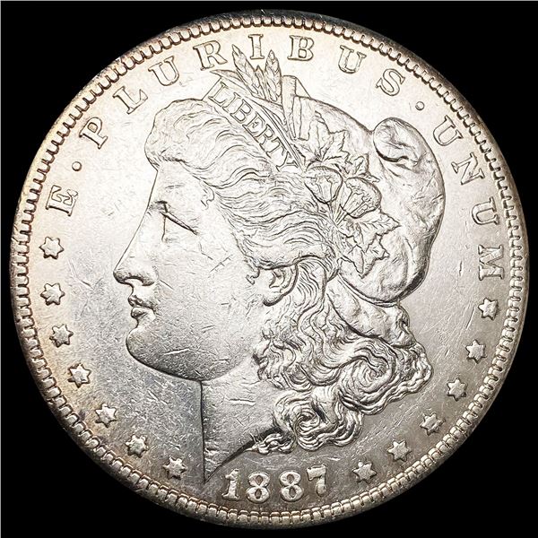 1887-S Morgan Silver Dollar UNCIRCULATED