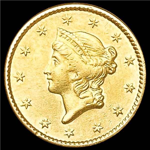 1850 Rare Gold Dollar CLOSELY UNCIRCULATED