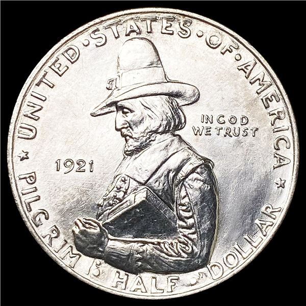 1921 Pilgrim Half Dollar UNCIRCULATED