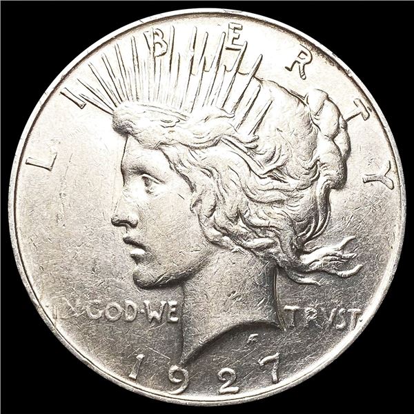 1927-D Silver Peace Dollar CLOSELY UNCIRCULATED