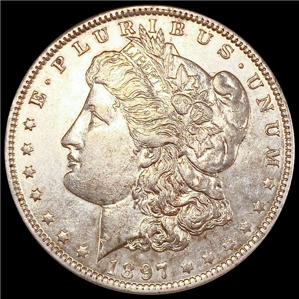 1897-O Morgan Silver Dollar CLOSELY UNCIRCULATED