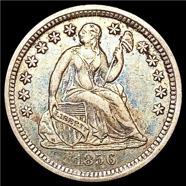1856-O Seated Liberty Half Dime NEARLY