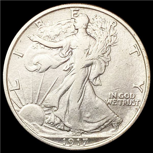 1917 Walking Liberty Half Dollar NICELY