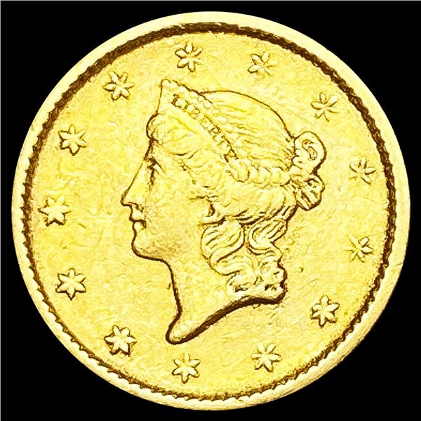 1851 Rare Gold Dollar NEARLY UNCIRCULATED