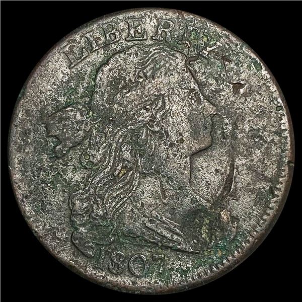 1807 Large Cent NICELY CIRCULATED