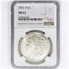 Image 1 : 1921-D Morgan Silver Dollar NGC MS62