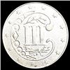Image 2 : 1860 Silver Three Cent CLOSELY UNCIRCULATED