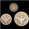 Image 1 : (3) Varied US Silver Coinage (1882, 1895-O, 1913)