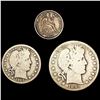 Image 2 : (3) Varied US Silver Coinage (1882, 1895-O, 1913)