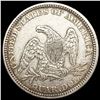 Image 2 : 1861 Seated Liberty Quarter CLOSELY UNCIRCULATED