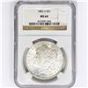 Image 1 : 1882-S Morgan Silver Dollar NGC MS64