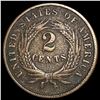 Image 2 : 1865 Two Cent Piece ABOUT UNCIRCULATED