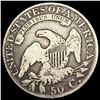 Image 2 : 1827 Curl Base 2 Capped Bust Half Dollar NICELY