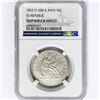 Image 1 : 1853-O Seated Lib. 50C NGC Shipwreck SS Rep Bx