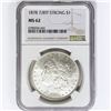 Image 1 : 1878 7/8TF Morgan Silver Dollar NGC MS62 Strong