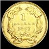 Image 2 : 1857 Rare Gold Dollar CLOSELY UNCIRCULATED