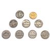 Image 4 : 1927-1969 Varied US 5C & 1C Rolls (332 Coins)