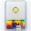 Image 2 : 1874 Rare Gold Dollar PGA MS65