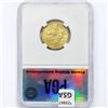 Image 2 : 1904 $5 Gold Half Eagle PGA MS65