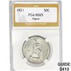 Image 1 : 1921 Pilgrim Half Dollar PGA MS65