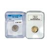 Image 1 : 1883 Shield 5C ICG, 1938-D Buffalo 5C NGC Set (2)