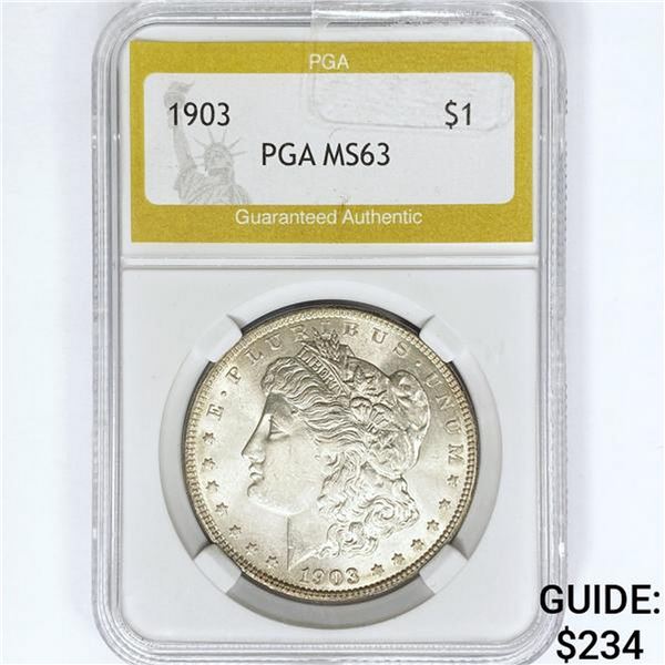 1903 Morgan Silver Dollar PGA MS63
