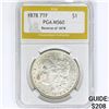Image 1 : 1878 7TF Rev of 78 Morgan Silver Dollar PGA MS60